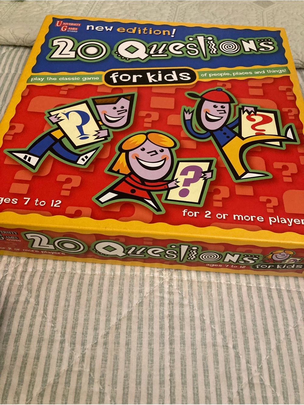 Kids Trivia Board Game ‘20 QUESTIONS’ For Kids Ages 7-12